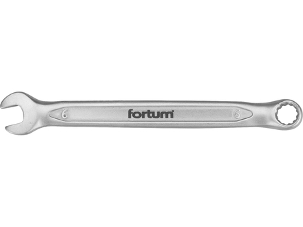 Klíč očkoplochý Fortum (4730206) klíč očkoplochý, 6mm, L 110mm, 61CrV5