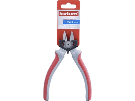 Kleště štípací Fortum (4770403) kleště štípací boční pro elektroniku, 150mm, 61CrV5 (2)