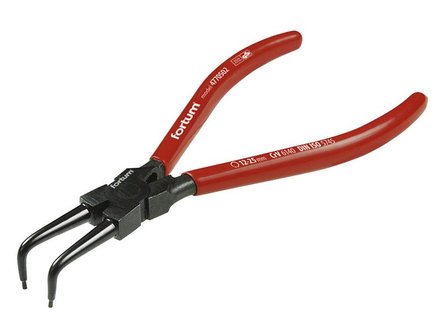 Kleště seeger Fortum (4770512) kleště seeger zahnuté vnitřní, 180mm, rozsah 19-60mm, 61CrV4