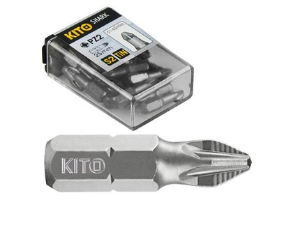 Hroty Kito (4810211) hroty, sada 20ks, PZ 1x25mm, S2