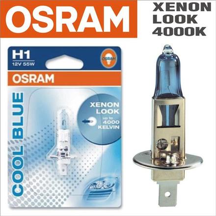 Autožárovka Osram Autožárovka 12V H1 55W P14.5s 1ks Cool Blue Xenon Effect 4200K