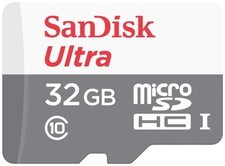 Paměťová karta Sandisk Micro SDHC Ultra 32GB UHS-I U1 (80R/ 48W)