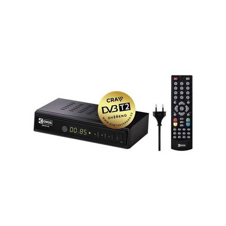 DVB-T/T2 přijímač Emos EM180 HD J6011