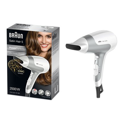 Vysoušeč vlasů Braun Satin Hair 5 - HD 580 (5)