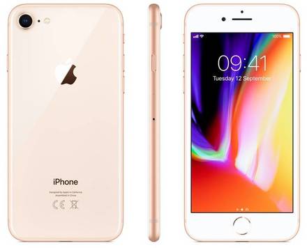 Mobilní telefon Apple iPhone 8 64GB Gold (MQ6J2CN/A)