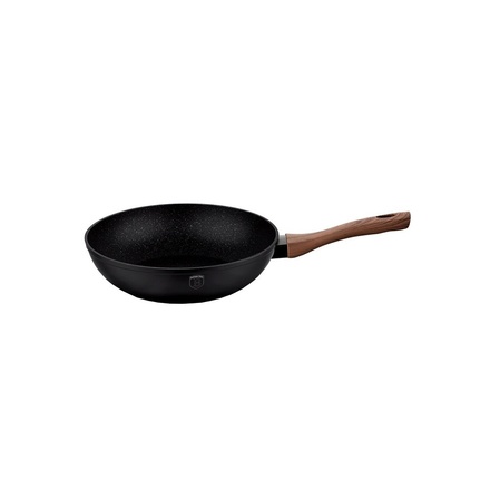 WOK pánev s mramorovým povrchem Berlingerhaus BH-1719 28 cm Forest Line Rosewood