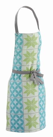 Zástěra Kela KL-12274 CARLA 100%bavlna - tyrkysová/mentolová