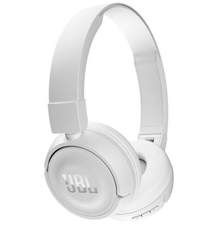Polootevřená sluchátka JBL T450BT Bluetooth - bílá