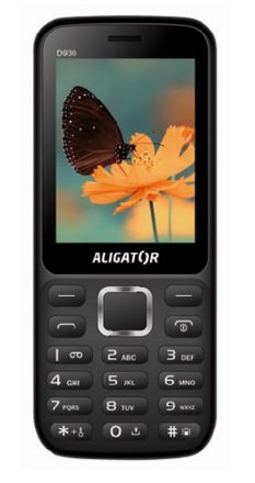 Mobilní telefon Aligator D930 black/silver