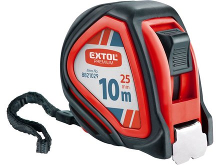 Svinovací metr Extol Premium (8821029) 10m, š. pásku 25mm