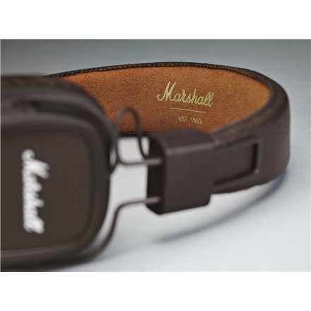 Polootevřená sluchátka Marshall Major II Bluetooth - hnědá (2)