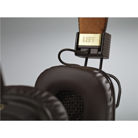 Polootevřená sluchátka Marshall Major II Bluetooth - hnědá (3)