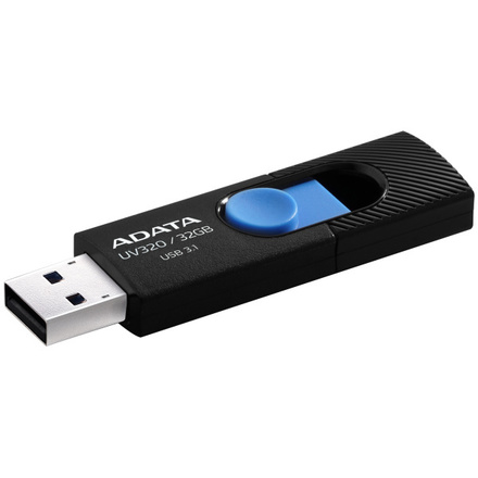 USB Flash disk A-Data USB UV320 32GB black/blue (USB 3.0) (AUV320-32G-RBKBL)