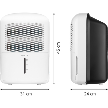 Odvlhčovač vzduchu Sencor SDH 1010WH (5)