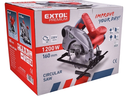 Kotoučová pila Extol Premium (8893005) 160mm, 1200W (6)