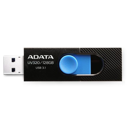 USB Flash disk A-Data UV320 128GB black/blue (USB 3.0) (AUV320-128G-RBKBL)