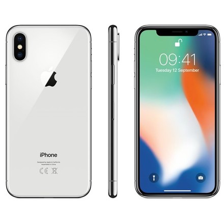 Mobilní telefon Apple iPhone X 64GB Silver