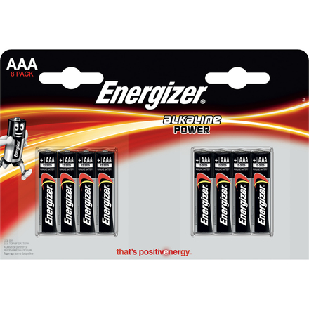 Mikrotužkové baterie Energizer LR03 4+4BP AAA FP Alk