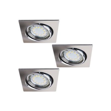 Podhledové svítidlo Rabalux 1056 SADA 3x LED podhledové svítidlo LITE 3xGU10-LED/3W/230V