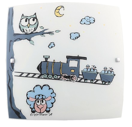 Dětské nástěnné svítidlo Rabalux 4557 Dětské nástěnné svítidlo SHEPHERD 2xE27/60W