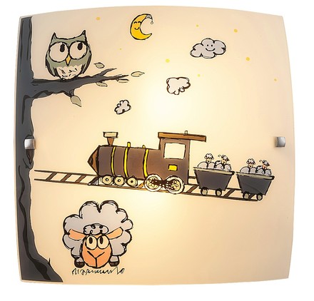 Dětské nástěnné svítidlo Rabalux 4557 Dětské nástěnné svítidlo SHEPHERD 2xE27/60W (1)