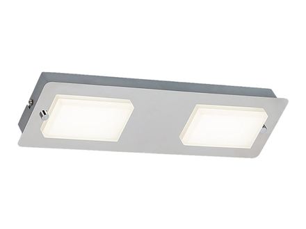 Koupelnové nástěnné svítidlo Rabalux 5723 LED Nástěnné koupelnové svítidlo RUBEN 2xLED/4,5W