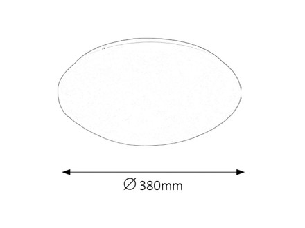 Stropní svítidlo Rabalux 3436 LUCAS LED/24W/230V (2)