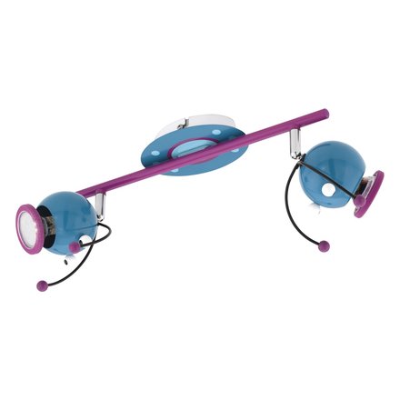 Dětské bodové stropní svítidlo Eglo (95942) Dětské bodové svítidlo LAIA 1 2xGU10-LED/3W/230V