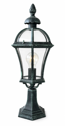 Venkovní lampa Kolarz (268.70.3) TL WESTMINSTER SW/GR/ 1xE27/ 100W, IP54, D 25cm, H 65cm