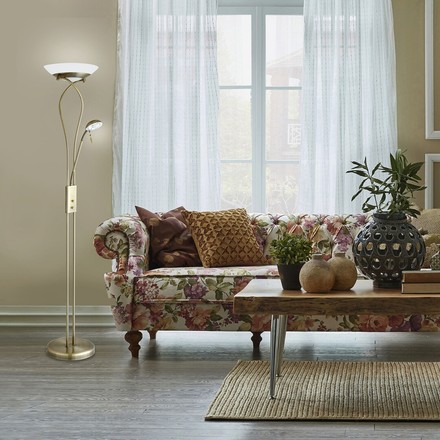 Stojací lampa Rabalux 4078 Stojací stmívatelná lampa GAMMA 1xR7s/230W + 1xG9/40W (2)