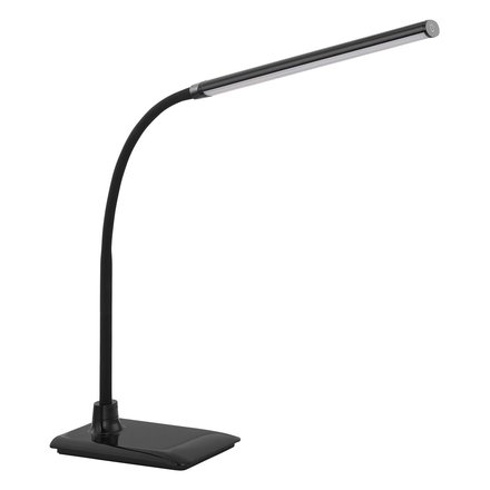 Stolní lampa Eglo (96438) LAROA - Stolní černá dotyková LED lampička, stmívatelná