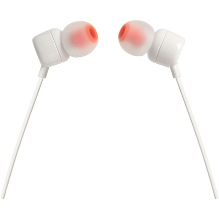 Sluchátka do uší JBL T110 - bílá (2)