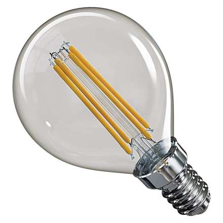LED žárovka Emos Z74231 LED žárovka Filament Mini Globe A++ 4W E14 neutrální bílá (2)