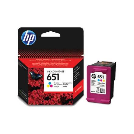 Inkoustová náplň HP 651, C2P11AE originální