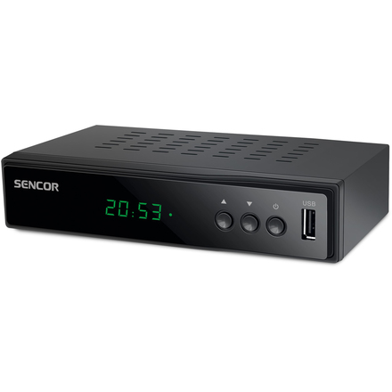 DVB-T2 přijímač Sencor SDB 5003T H.265 (HEVC)