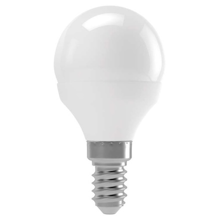 LED žárovka Emos ZQ1210 Classic Mini Globe 4W E14 teplá bílá