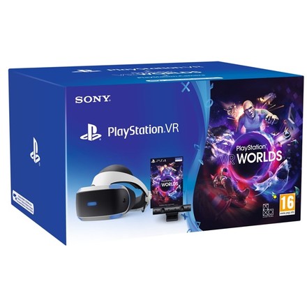 Herní konzole Sony PS4 - PSVR headset + Kamera + VR Worlds (PS719981169)