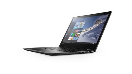 Notebook 14" Lenovo IdeaPad YOGA 510-14AST A6-9210, 4GB, 1TB, 14", Full HD, bez mechaniky, AMD R4, BT, CAM, W10 Home - černý (80S9003RCK) (1)