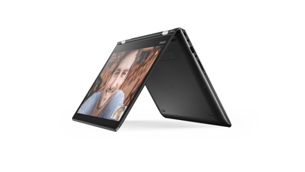 Notebook 14" Lenovo IdeaPad YOGA 510-14AST A6-9210, 4GB, 1TB, 14", Full HD, bez mechaniky, AMD R4, BT, CAM, W10 Home - černý (80S9003RCK) (4)