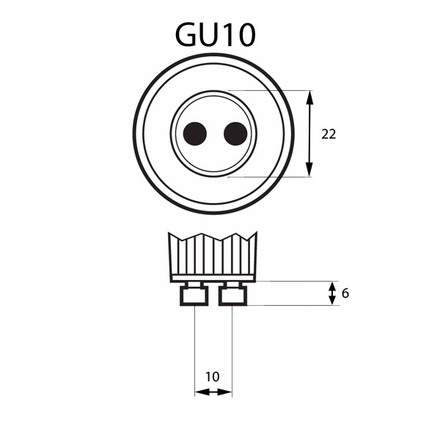 LED žárovka Emos ZQ8342 Classic MR16 4,5W GU10 studená bílá (1)