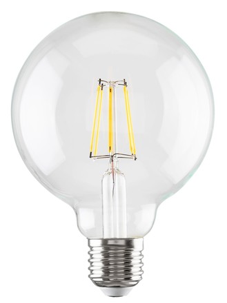 LED žárovka Rabalux LED žárovka, G95, E27, 7W, teplá bílá LED E27 7W