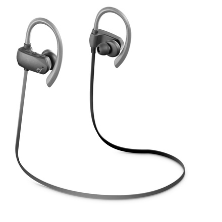 Sluchátka za uši CellularLine Sport Bounce - šedá