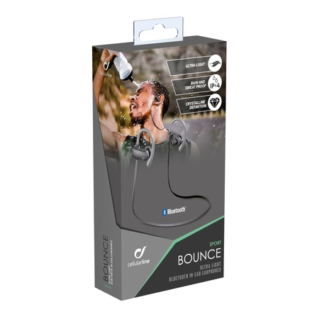 Sluchátka za uši CellularLine Sport Bounce - šedá (2)