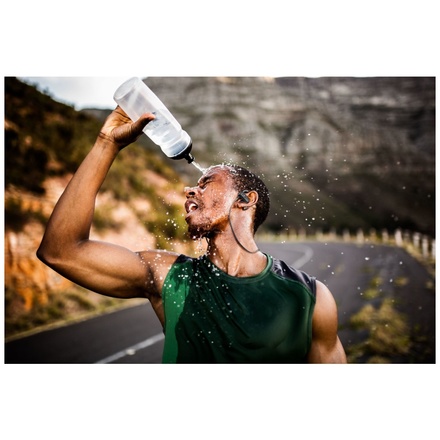 Sluchátka za uši CellularLine Sport Bounce - šedá (3)