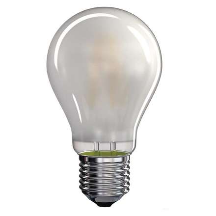 LED žárovka Emos Z74275 LED žárovka Filament matná A60 G 8,5W E27 teplá bílá