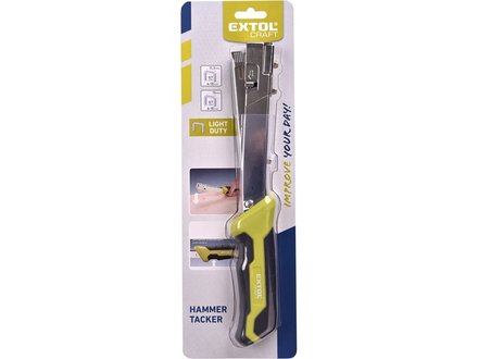 Sponkovací kladivo Extol Craft (9180) kladivo sponkovací, 6-10mm/tl.0,7mm (4)