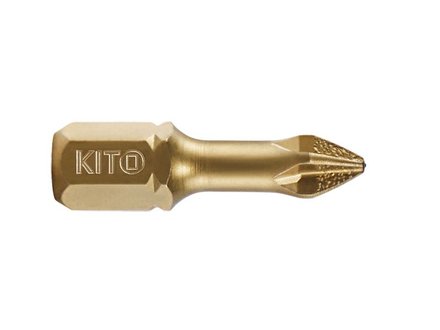 Hrot Kito (4820100) hrot, PH 0x25mm, S2/TiN