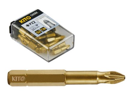 Hroty Kito (4821212) hroty, sada 10ks, PZ 3x50mm, S2/TiN