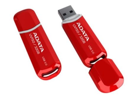 USB flash disk A-Data UV150 32gb červený