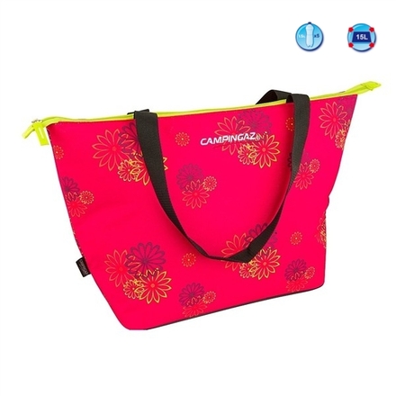 Chladící taška Campingaz Shopping Cooler 15L Pink daisy